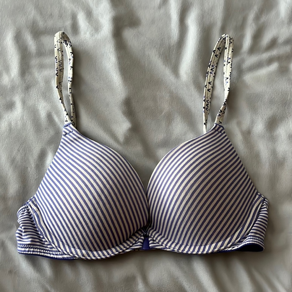 Striped bra